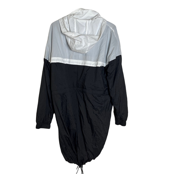 Nike Black White Color Block Windbreaker Mesh Jacket Large - Picture 7 of 16